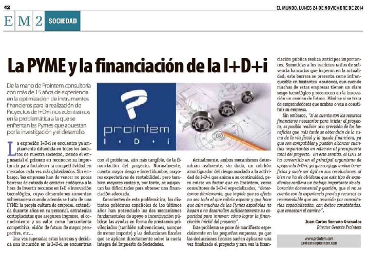 la pyme y la financiacion